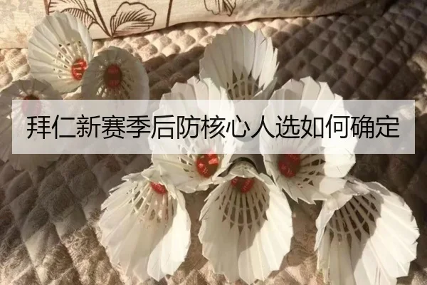 拜仁新赛季后防核心人选如何确定
